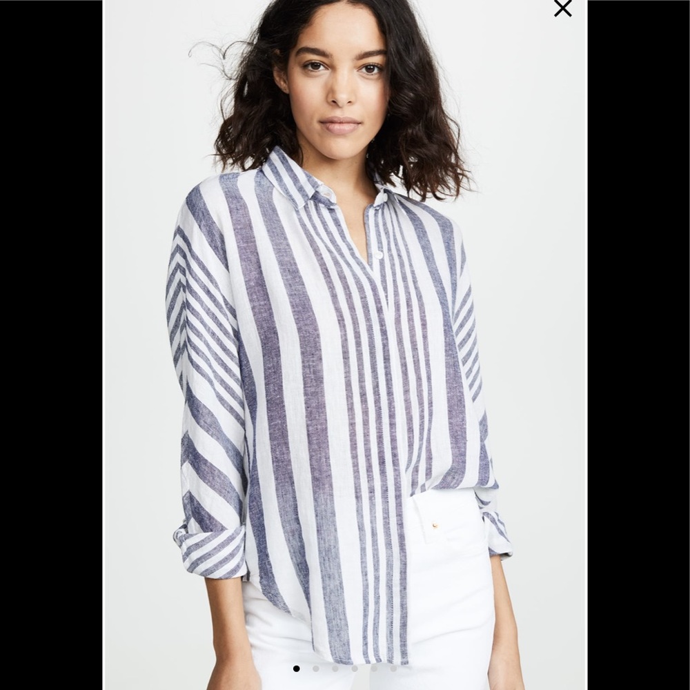 Rails Alyssa linen blouse